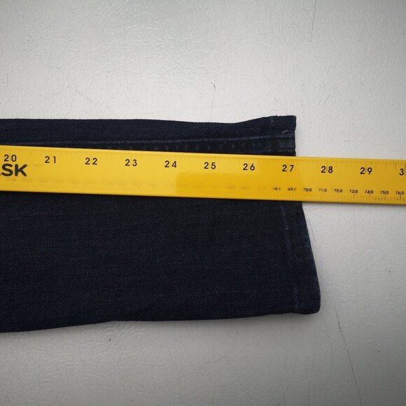 Calvin Klein Jeans Ladies Size 4 Dark Wash High Rise Skinny Blue Jeans - Picture 12 of 12